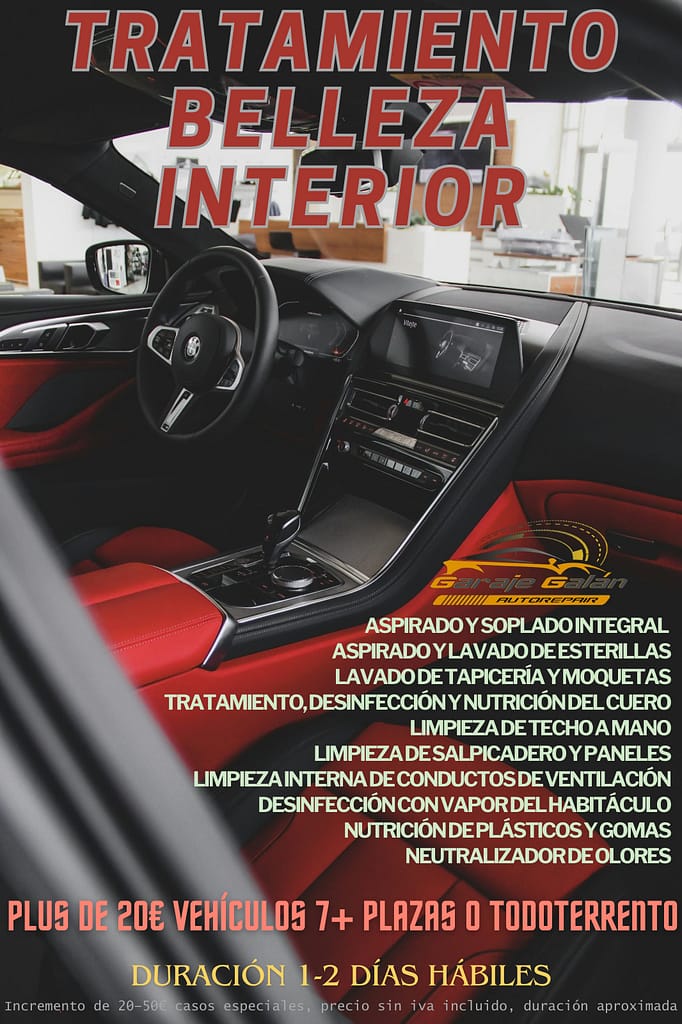 Limpieza tratamiento belleza interior